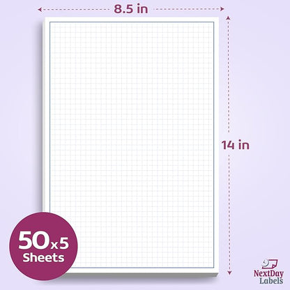 Graph Paper Pad for Blueprint Drawings, Engineering Drawing, and Planning - Image 2
