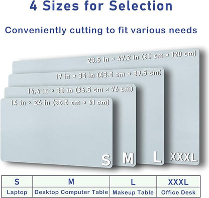 Boutilon Leather Desk Pad Protector, Non-Slip Mouse Pad, Laptop Desk Pad - Image 8