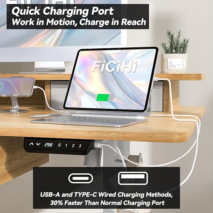 FiCiHi Adjustable Height Standing Desk - Image 5