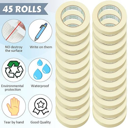 Fainne Masking Tape Bulk General Purpose Masking Painting Tape 55 Yards - Image 3