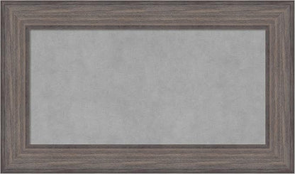 Amanti Art Grey Framed Magnetic Board 17x29 Small Vision Board by AmantiArt