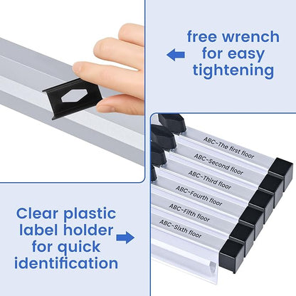 Togarhow 6 Pack Blueprint File Hanging Clamps 30" Blueprint File Clips - Image 3