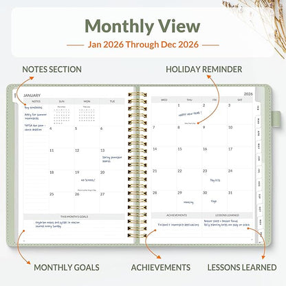 SUNEE 2026 Planner 8.5" x 11" – Dated Productivity Planner - Image 4