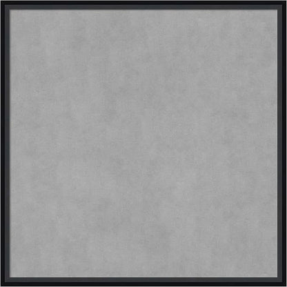 Amanti Art Black Framed Magnetic Board 25x25 Medium Vision Board by AmantiArt