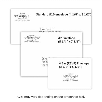 PrettySweetParty Self Inking Return Address Stamp - Image 6