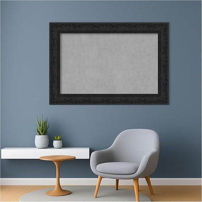 Amanti Art Black Framed Magnetic Board 27x39 Large Vision Board - Image 5