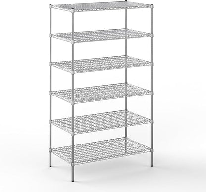 Regal Altair 24" Deep x 42" Wide x 74" Height Wire Shelving Kit | 6-Tier | NSF by Regal+Altair