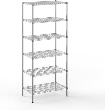 Regal Altair 21" Deep x 36" Wide x 86" Height Wire Shelving Kit | 6-Tier | NSF by Regal+Altair