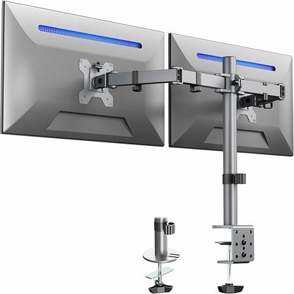 VIVO Dual Monitor Desk Mount, Heavy Duty Fully Adjustable Steel Stand, Holds 2 by VIVO