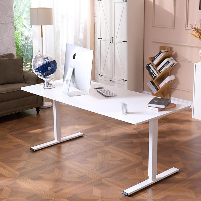 FLEXISPOT 71x32 Inch Large Dual Motor Electric Standing Desk, Home Office Desk - Image 7