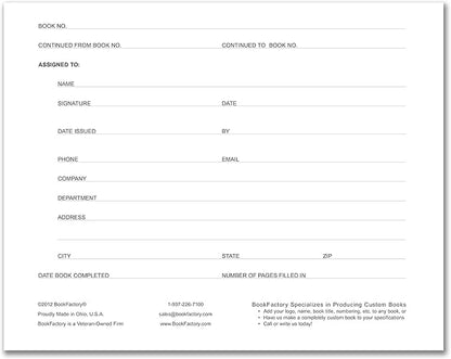 BookFactory Visitor Log Book Visitors Register Sign-in Book - Image 2