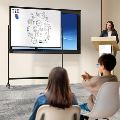 Neatsure Large Rolling Whiteboard on Wheels - Image 2