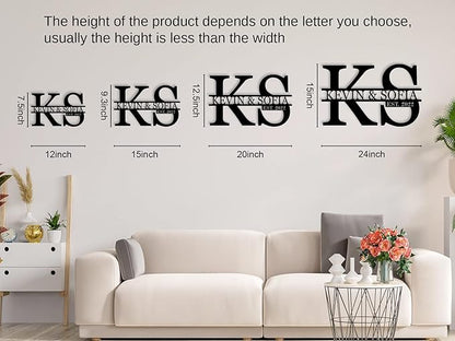 Valentine's Day gifts for 2026 Custom Metal Wedding Anniversary Sign, - Image 2