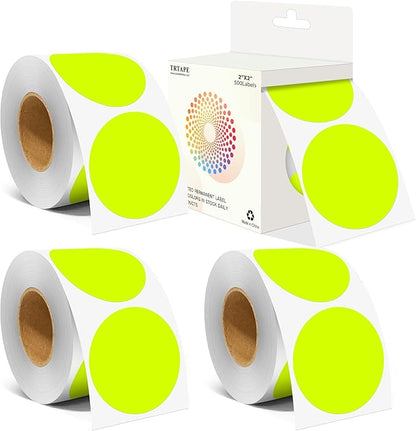 2 Inch Color Coding Round Labels by Unknown