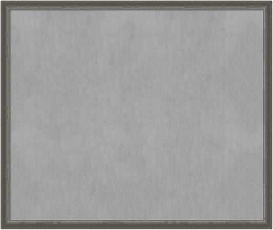 Amanti Art Silver Framed Magnetic Board 43x51 Oversize Vision Board by AmantiArt