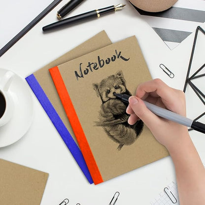Rosmonde 50 Pack A5 Kraft Journal, Extra Pages - Image 7