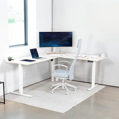 VIVO Electric Corner 75 x 63 inch L-Shaped Standing Desk, Memory Height - Image 8