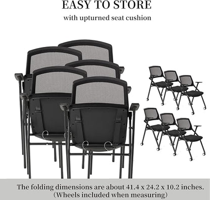 VACYOVKE 12 Pack Executive Office Chairs - Image 4