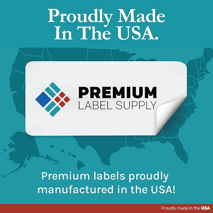 Premium Label Supply White Sticker Address Labels – 3" x 1" – Laser/Inkjet - Image 7