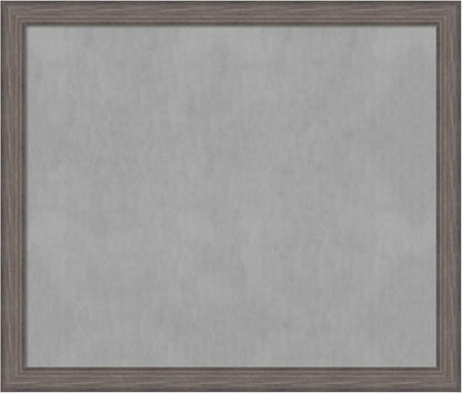 Amanti Art Grey Framed Magnetic Board 45x53 Oversize Vision Board by AmantiArt