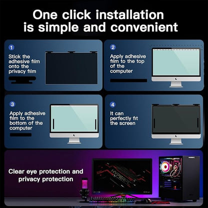 21.5 Inch Magnetic Hanging Computer Privacy Screen - Image 7