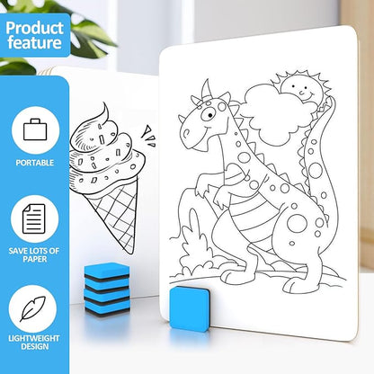 Dry Erase LapBoards, PANDRI 36 Pack Double Sided 12.5 x 9 Inch Whiteboards - Image 5