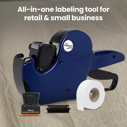 Perco Pro 1 Line Date Gun, 8 Digit 1 Line Date Label Gun Preloaded - Image 6