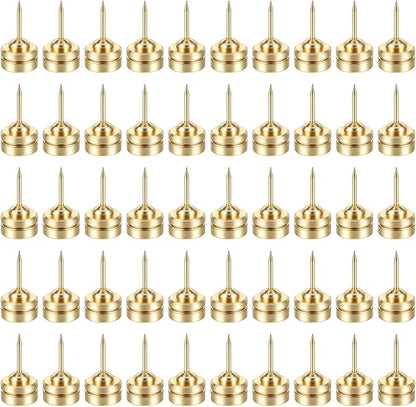 50 Set Magnetic Push Pins, Flat Push Pin, Magnetic Thumb Tacks by Unknown