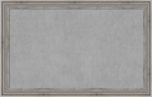 Amanti Art Grey Framed Magnetic Board 29x45 Large Vision Board by AmantiArt
