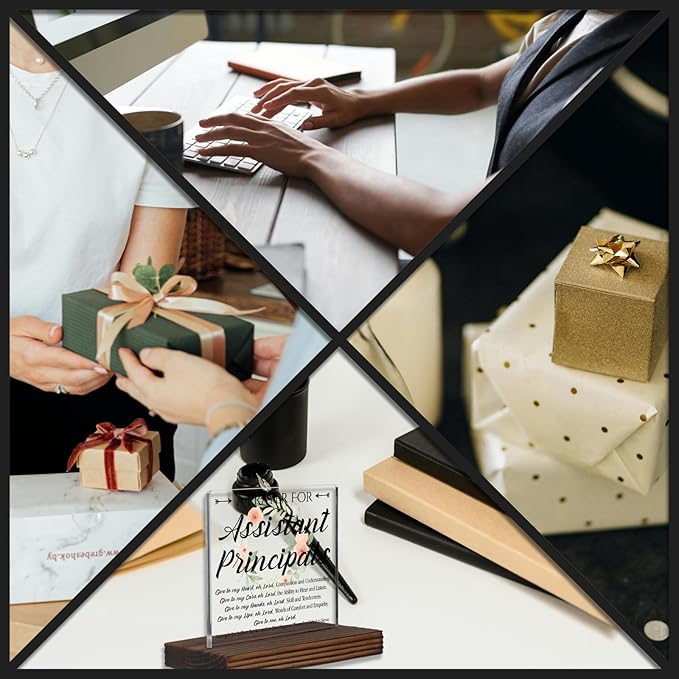Assistant Principal Prayer Gifts Desk Sign, Inspirational Christian - Image 6