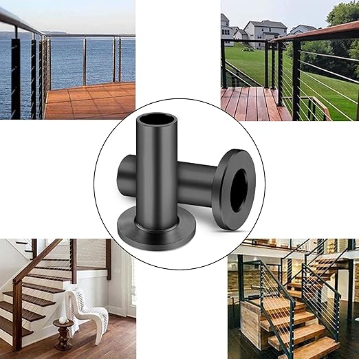CKE 100 Pack T316 Stainless Steel Black Protector Sleeves - Image 6