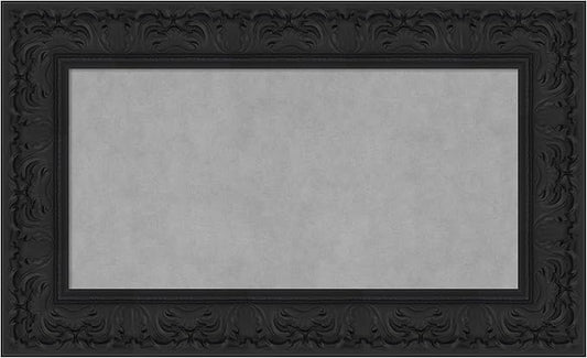 Amanti Art Black Framed Magnetic Board 19x31 Small Vision Board by AmantiArt