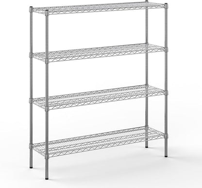 Regal Altair 14" Deep x 48" Wide x 54" Height Wire Shelving Kit | 4-Tier | NSF by Regal+Altair
