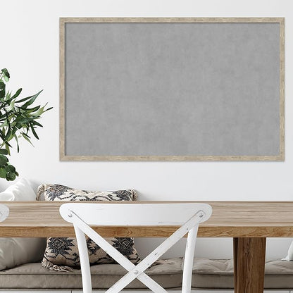 Amanti Art Silver Framed Magnetic Board 21x33 Large Vision Board - Image 5