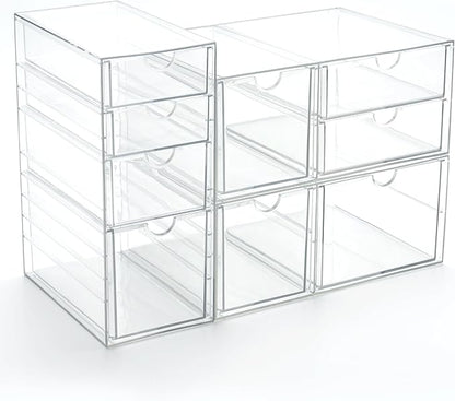 Prsildan Acrylic Drawer Makeup Organizer - Image 9