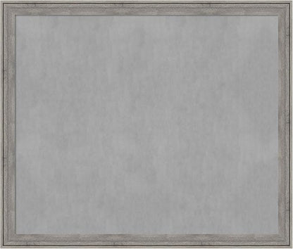 Amanti Art Grey Framed Magnetic Board 45x53 Oversize Vision Board by AmantiArt