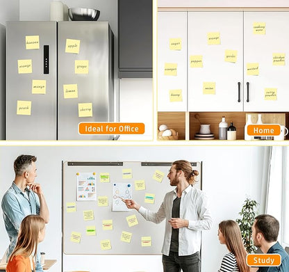 Yellow Sticky Notes Mini, 2 x 2in Small Sticky Notes, 24 Pack Notes Pads Memo - Image 4