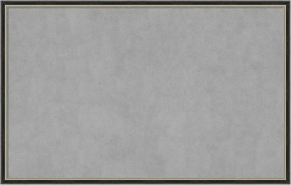 Amanti Art Black Framed Magnetic Board 21x33 Large Vision Board by AmantiArt