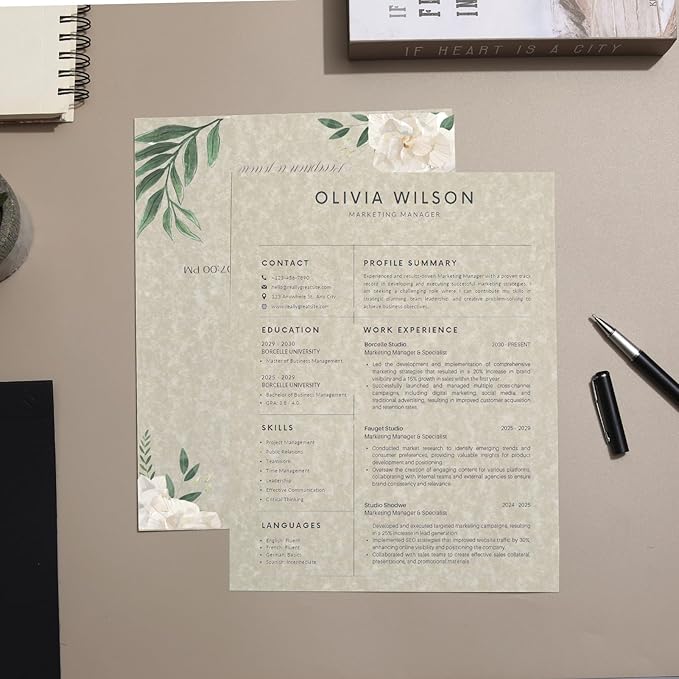 200 Sheets Parchment Resume Paper - Image 5