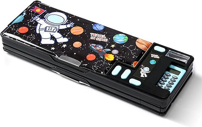 Pop Up Multifunction Pencil Case, Cute Cartoon Pen Box Organizer Stationery by Ristpal