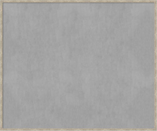 Amanti Art Silver Framed Magnetic Board 41x49 Oversize Vision Board by AmantiArt