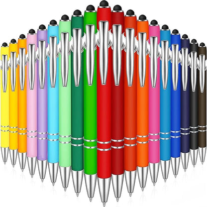 Zonon 38 Pieces Rubberized Ballpoint Pen by Zonon