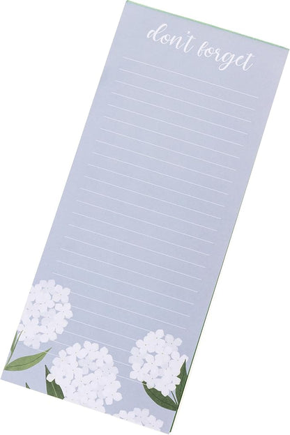 Graphique White Hydrangeas Magnetic Notepad, 100 Tear-Away Sheets - Image 4