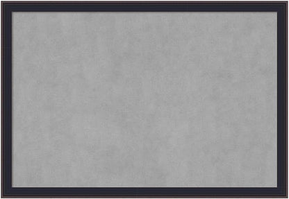 Amanti Art Black Framed Magnetic Board 27x39 Large Vision Board by AmantiArt