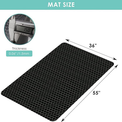 Vicwe Office Chair Mat for Hard Floor, Easy Glide for Chairs - Image 7
