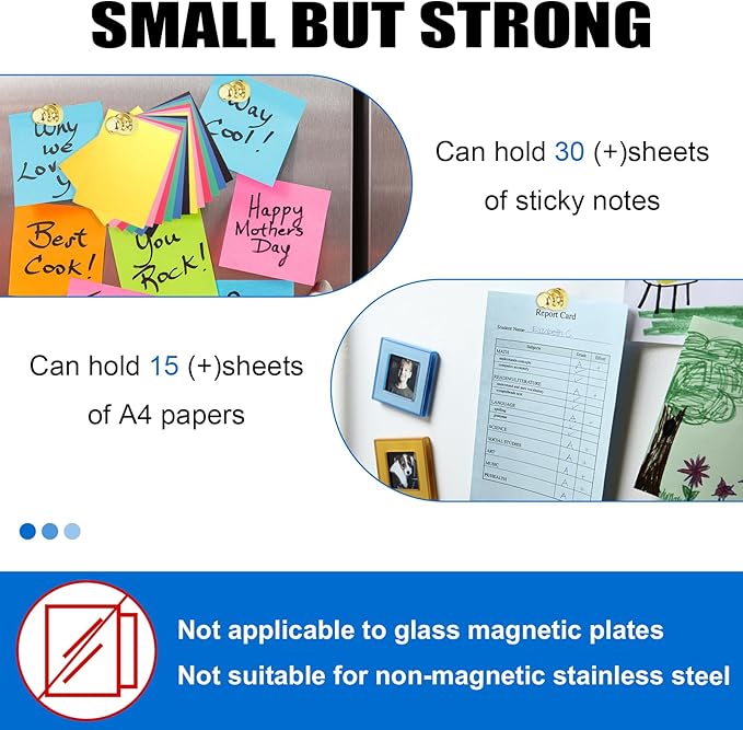 LOVIMAG Fridge Magnets 16Pcs Refrigerator Whiteboard Small Strong Magnet - Image 3