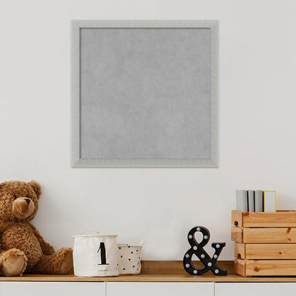 Amanti Art Silver Framed Magnetic Board 18x18 Small Vision Board - Image 5
