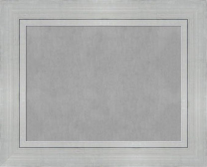 Amanti Art Silver Framed Magnetic Board 25x31 Medium Vision Board by AmantiArt