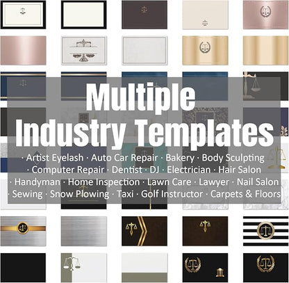 Custom Business Cards Double-Sided Personalized Stationery | Professional - Image 3