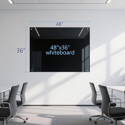 Glass Dry Erase Black Board - Image 7